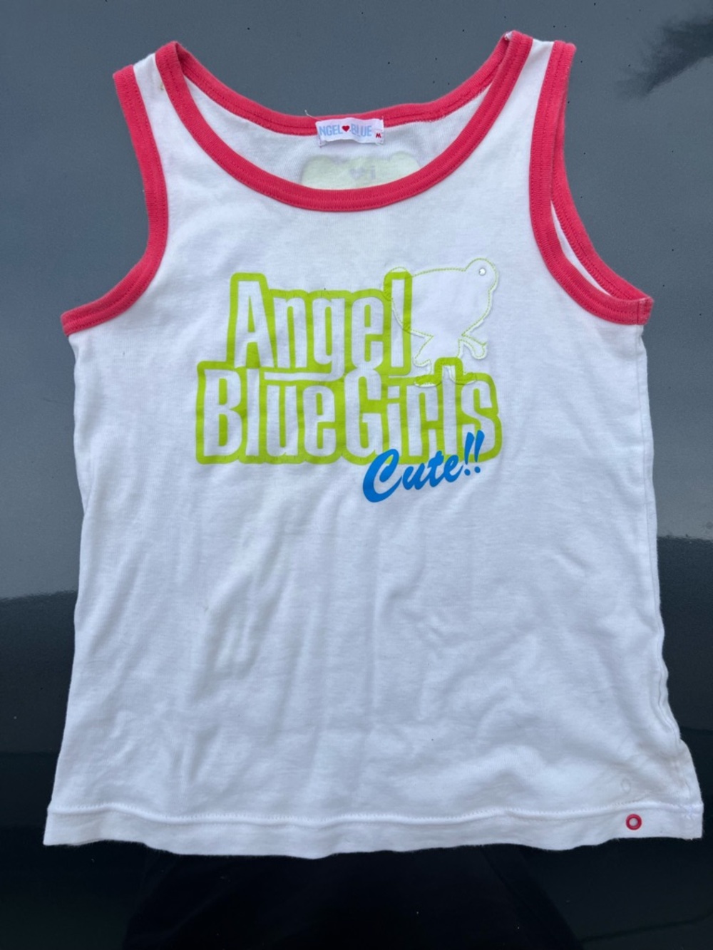 VINTAGE ANGEL BLUE TOP